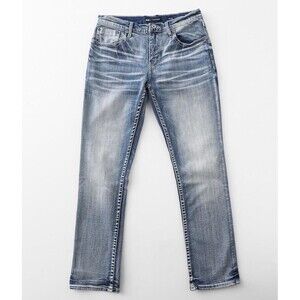 BKE Jake Straight Stretch Jean Jeans | Size 33 x 34